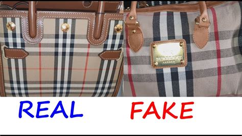 burberry real vs fake purse|how to authenticate Burberry.